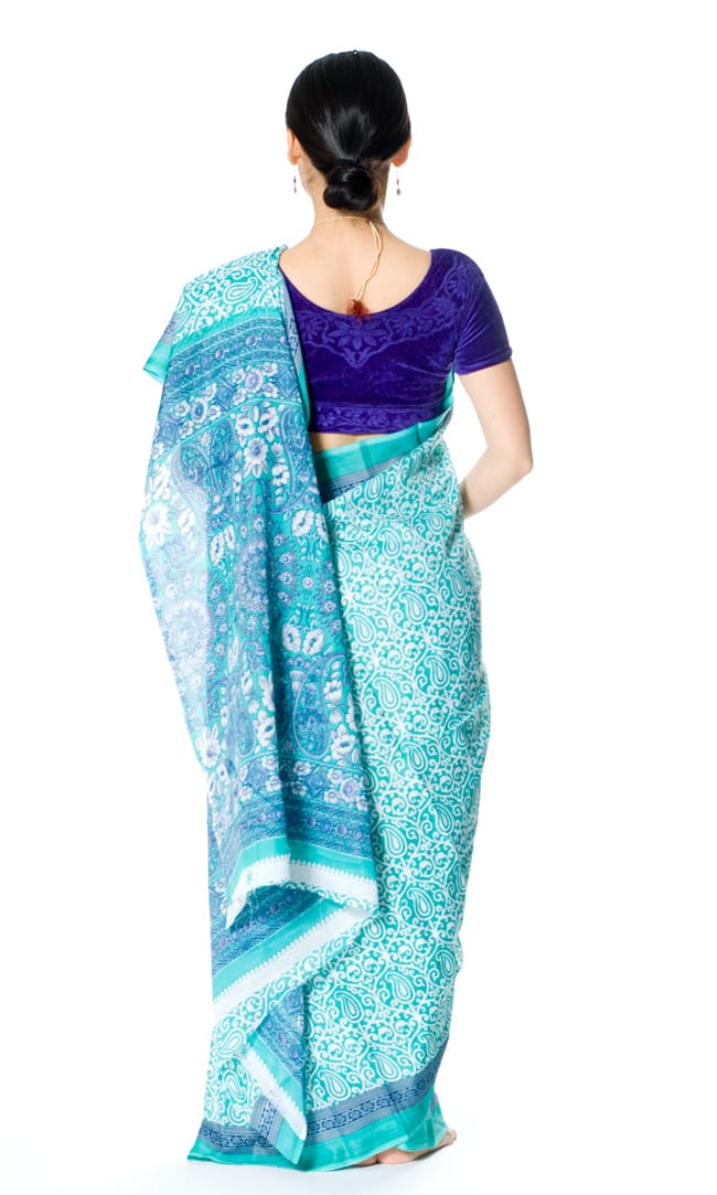 インドサリー【花・ペイズリー】 全4色 の通販 - TIRAKITA.COM
