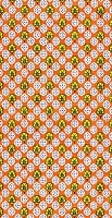 オレンジ小花模様【ティラキタオリジナルSony Xperia XZケース】の商品写真
