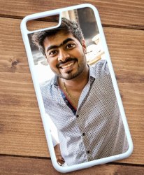 眉毛の繋がったインド人【ティラキタオリジナルiPhone7 Plusケース】の商品写真