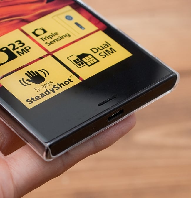 大黒天 マハーカーラ【ティラキタオリジナルSony Xperia XZケース】 6 - 透明ケースのアップです。(印刷のデザインは異なります)