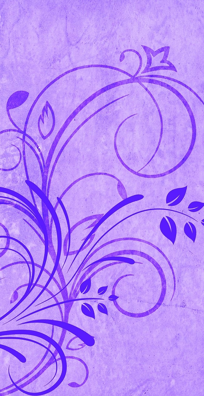 フローリッシュデザイン（紫）【ティラキタオリジナルSony Xperia XZケース】の写真1枚目です。デザインの拡大ですSony Xperia、XperiaXZ、エクスペリアXZ、エクスペリア、スマホ、スマホ ケースフローリッシュ,唐草,イスラム,花柄