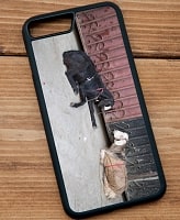 路上ヤギのスマホケース【ティラキタオリジナルiPhone7 Plusケース】の商品写真