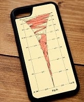 心理学と幾何学 視覚化された意識の進化【ティラキタオリジナルiPhone7/7s/8ケース】の商品写真