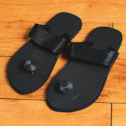 【ユニセックス】ガンジーサンダル　ゴムでできた最新モデル！ - サブ4