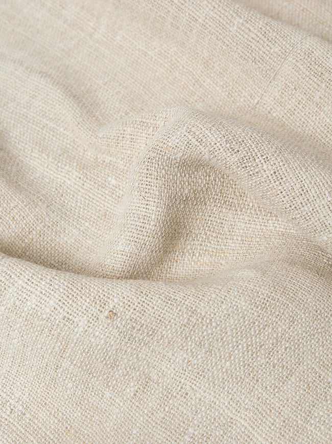 ［50cm切り売り］ワイルドヘンプの手織り布地 5 - さまざまな手芸にお役立てください。