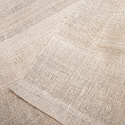【1m単位切り売り】ワイルドヘンプの手織り布地 - 幅77cm前後 - サブ3