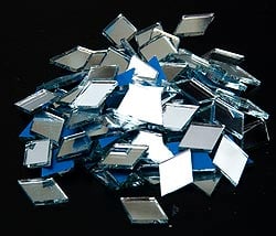 【およそ50枚入り】ひし形鏡セット 約12×20mm - サブ2