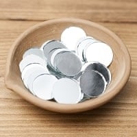 【およそ50枚入り】丸形鏡セット [直径約16mm]の商品写真
