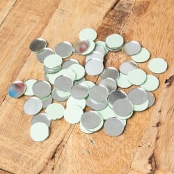 【およそ50枚入り】 丸形鏡セット 【直径約23mm】 - サブ3