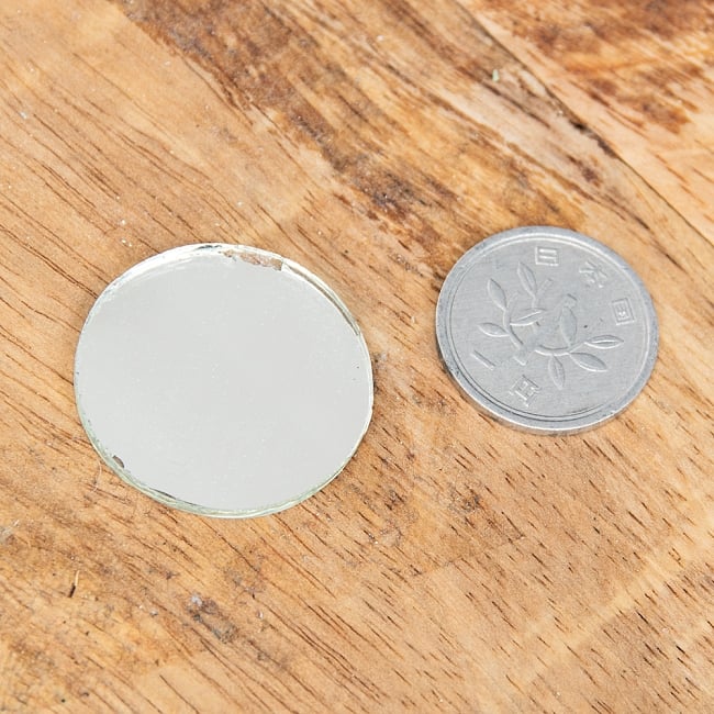 丸型鏡セット【21.5mm】 4 - 一円玉と比較してみました。