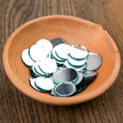 【およそ50枚入り】丸型鏡セット 直径約12mm