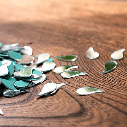 【およそ120枚入】ドロップ型鏡セット 約10mm×約20mm - サブ5