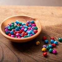 鈴セット [カラフルマット-50g およそ120個程度]
