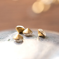 ダイヤカットのグラスビーズ [約3mm クリア-50g] - サブ5