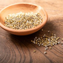 ダイヤカットのグラスビーズ [約3mm クリア-50g]