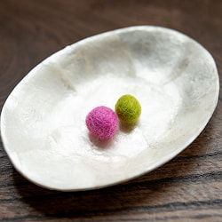 手作りのぬくもりがあたたかい　ウールのフェルトボール10mm - サブ4