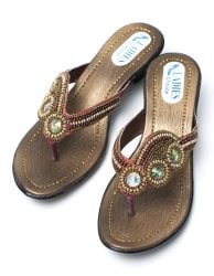 インドのジュエルサンダルの商品写真