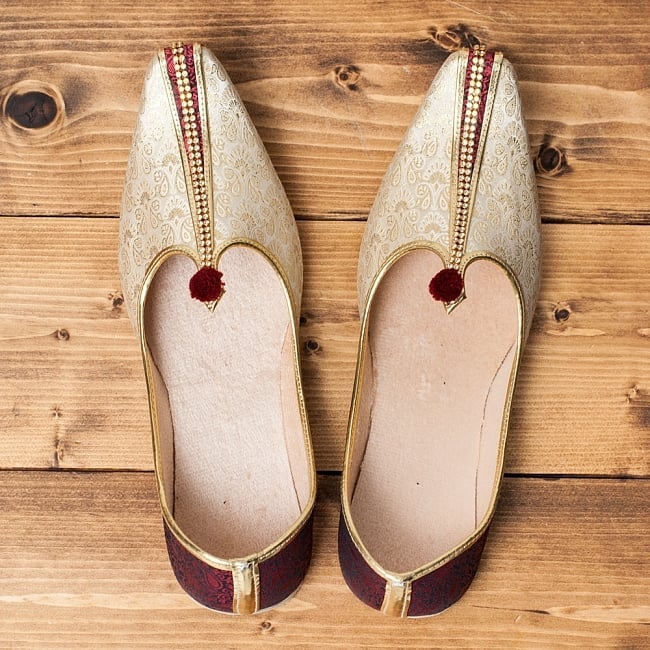 男性用宮廷靴 - モジャリ 6 - 上からの写真です。