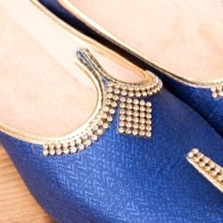 男性用宮廷靴 - モジャリブルー - サブ3