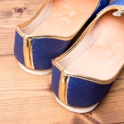 男性用宮廷靴 - モジャリブルー - サブ5