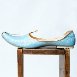 男性用宮廷靴 - モジャリアクアブルー - サブ4