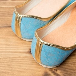 男性用宮廷靴 - モジャリアクアブルー - サブ5