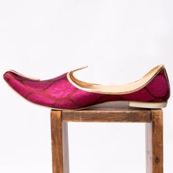 男性用宮廷靴 - モジャリパープル - サブ4