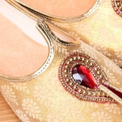 男性用宮廷靴 - モジャリイエローゴールド - サブ3