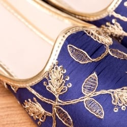 男性用宮廷靴 - モジャリブルー - サブ3