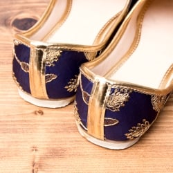 男性用宮廷靴 - モジャリブルー - サブ5