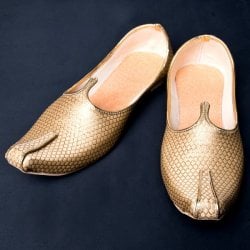 男性用宮廷靴 - モジャリゴールド