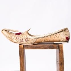 男性用宮廷靴 - モジャリゴールド - サブ4