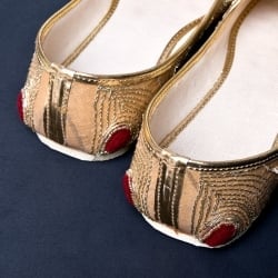 男性用宮廷靴 - モジャリゴールド - サブ5