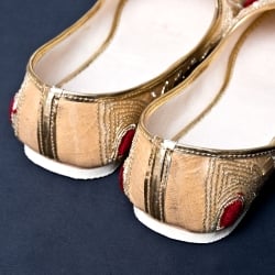 男性用宮廷靴 - モジャリゴールド - サブ5