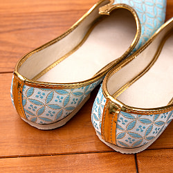 男性用宮廷靴 - モジャリライトブルー - サブ5