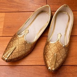 男性用宮廷靴 - モジャリゴールド