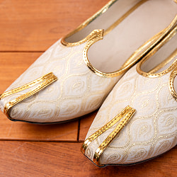 男性用宮廷靴 - モジャリホワイト - サブ2