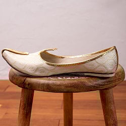 男性用宮廷靴 - モジャリホワイト - サブ4