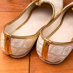 男性用宮廷靴 - モジャリホワイト - サブ5