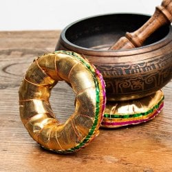 シンギングボウル用リング ゴールド