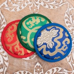 〔各色あり〕シンギングボウル用マット[10cm]　台座