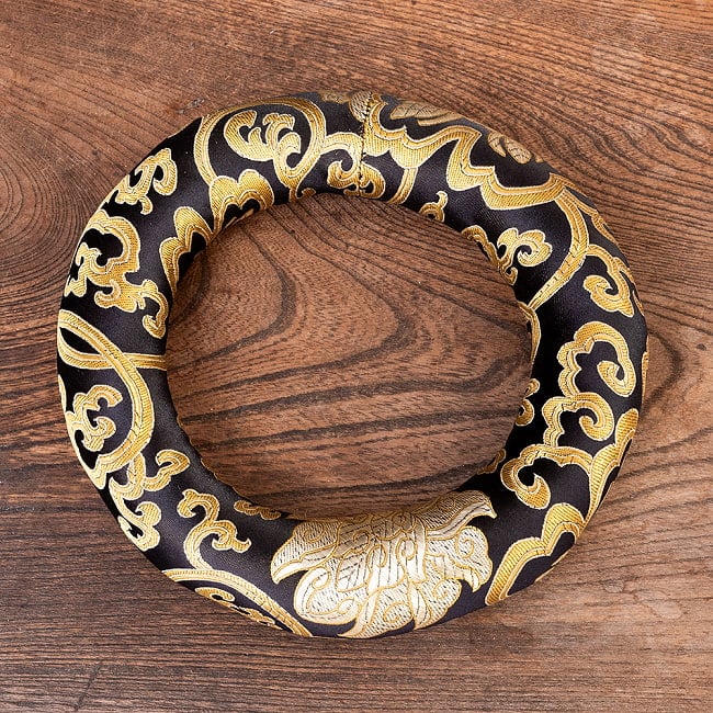シンギングボウル用リング[直径約20cm] 12 - 4：黒金系
