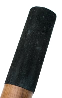 シンギングボウルスティック - レザーフェルト長さ18cmx直径3cm - サブ2