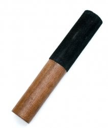 シンギングボウルスティック - レザーフェルト長さ18cmx直径3cm