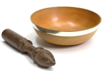 ムーラーダーラ（会陰）・チャクラ・シンギングボウル【L】の商品写真