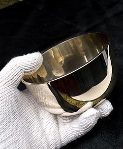 高音質シンプルシンギングボウル 約12cm - サブ4