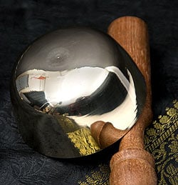 高音質シンプルシンギングボウル【約9.2cm】 - サブ3