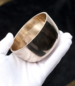 高音質シンプルシンギングボウル 9.6cm - サブ5