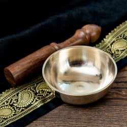 高音質シンプルシンギングボウル 8.6cm平型