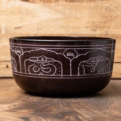 【一点物】ライトウェイトシンギングボウル - 直径：18cm キー：Bの商品写真